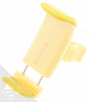 CellularLine Style&Color Car Holder univerzální držák do mřížky ventilace v automobilu žlutá (yellow) rozevřené zepředu