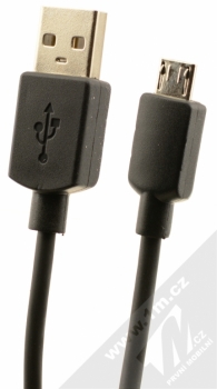 CellularLine USB Data Cable Car kroucený USB kabel s microUSB konektorem černá (black)