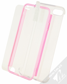 Celly Body360 ochranný kryt a tvrzené sklo pro Apple iPhone 7 růžová (pink)