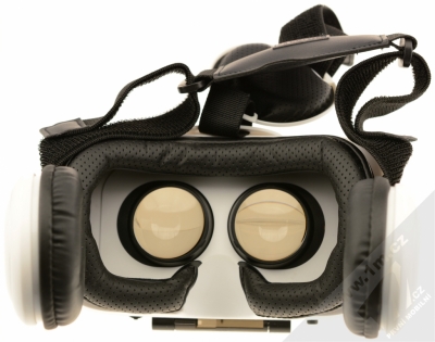 Celly VR Glass brýle a sluchátka pro virtuální realitu bílá černá (white black) čočky minimálně