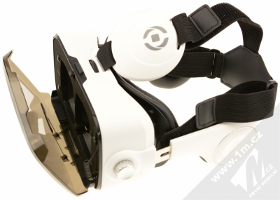 Celly VR Glass brýle a sluchátka pro virtuální realitu bílá černá (white black) otevřené
