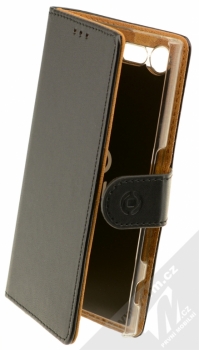 Celly Wally flipové pouzdro pro Sony Xperia X Compact černá (black)