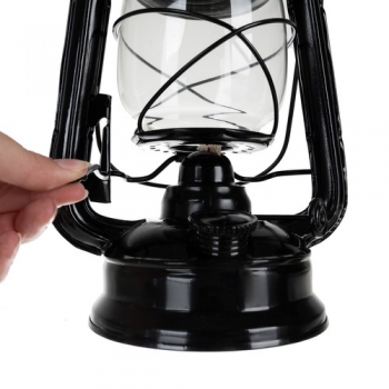 1Mcz Olejová lampa 24 cm černá (black)