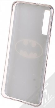 DC Comics Batman 003 TPU ochranný silikonový kryt s motivem pro Samsung Galaxy A7 (2018) tmavě modrá (dark blue) zepředu