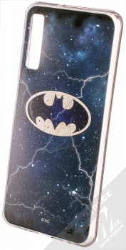 DC Comics Batman 003 TPU ochranný silikonový kryt s motivem pro Samsung Galaxy A7 (2018) tmavě modrá (dark blue)
