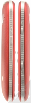 EVOLVEO EASYPHONE XD červená (red) - pravý a levý bok