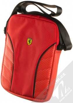 Ferrari Scuderia Nylon Carbon Tablet Book pouzdro brašna pro tablet do 10 palců (FESRBSH10RE) červená (red)