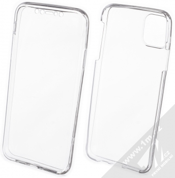 Forcell 360 Ultra Slim sada ochranných krytů pro Apple iPhone 11 Pro Max průhledná (transparent)