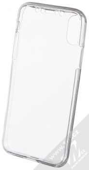 Forcell 360 Ultra Slim sada ochranných krytů pro Apple iPhone X, iPhone XS průhledná (transparent) komplet