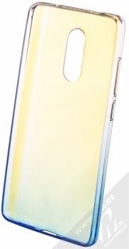 Forcell Blueray TPU ochranný silikonový kryt pro Xiaomi Redmi Note 4 (Global Version) žlutá modrá (yellow blue) zepředu