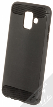 Forcell Carbon ochranný kryt pro Samsung Galaxy A6 (2018) černá (black)