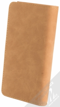 Forcell Commodore Book flipové pouzdro pro Xiaomi Redmi Note 4 (Global Version) hnědá (brown) zezadu