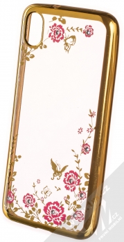 Forcell Diamond Flower TPU ochranný kryt pro Xiaomi Redmi 7A zlatá (gold)
