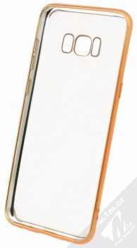 ForCell Electro TPU ochranný kryt pro Samsung Galaxy S8 Plus zlatá (gold) zepředu
