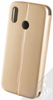 Forcell Elegance Book flipové pouzdro pro Huawei P20 Lite zlatá (gold) zezadu