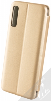 Forcell Elegance Book flipové pouzdro pro Samsung Galaxy A50 zlatá (gold) zezadu