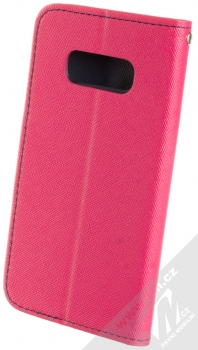 Forcell Fancy Book flipové pouzdro pro Samsung Galaxy S10e růžová modrá (pink blue) zezadu