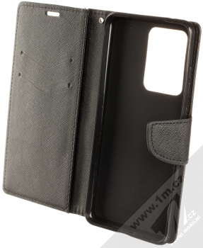 Forcell Fancy Book flipové pouzdro pro Samsung Galaxy S20 Ultra černá (black) otevřené