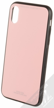 Forcell Glass ochranný kryt pro Apple iPhone X růžová (pink)