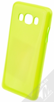 Forcell Jelly Case TPU ochranný silikonový kryt pro Samsung Galaxy J5 (2016) limetkově zelená (lime)