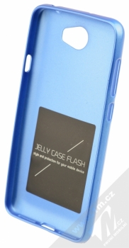 Forcell Jelly Matt Case TPU ochranný silikonový kryt pro Huawei Y5 II, Y6 II Compact modrá (blue) zepředu