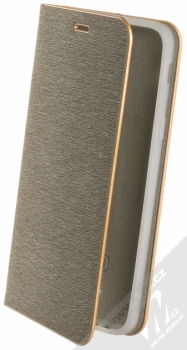 Forcell Luna flipové pouzdro pro Samsung Galaxy J6 (2018) stříbrná (silver)