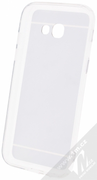 Forcell Mirro TPU zrcadlový ochranný kryt pro Samsung Galaxy A5 (2017) stříbrná (silver) zepředu