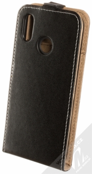 Forcell Slim Flip Flexi otevírací pouzdro pro Huawei P20 Lite černá (black) zezadu