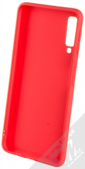 Forcell Soft Case TPU ochranný silikonový kryt pro Samsung Galaxy A7 (2018) červená (red) zepředu