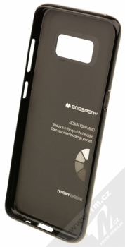 Goospery Jelly Case TPU ochranný silikonový kryt pro Samsung Galaxy S8 černá (black) zepředu