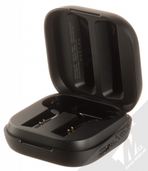 Haylou GT6 TWS Bluetooth stereo sluchátka černá (black) nabíjecí pouzdro otevřené
