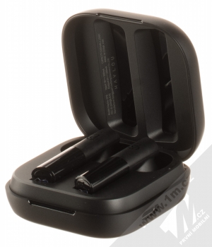 Haylou GT6 TWS Bluetooth stereo sluchátka černá (black) nabíjecí pouzdro se sluchátky