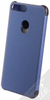 Honor Flip Cover originální flipové pouzdro pro Honor 9 Lite modrá (blue) zezadu