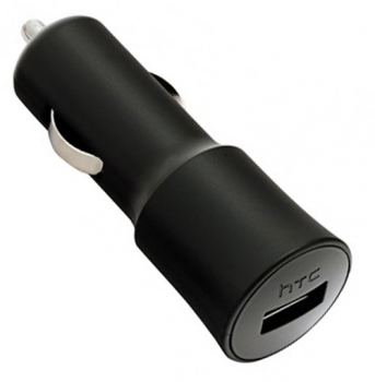 HTC CC C200 originální nabíječka do auta s USB výstupem 1A (bez USB kabelu) černá (black)