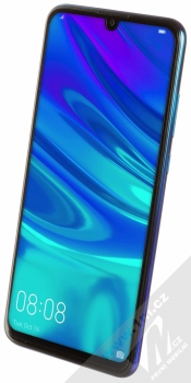 Huawei P Smart (2019) modrá (aurora blue) šikmo zepředu