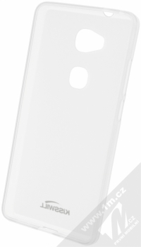 Kisswill TPU Open Face silikonové pouzdro pro Honor 5X bílá průhledná (white) zepředu