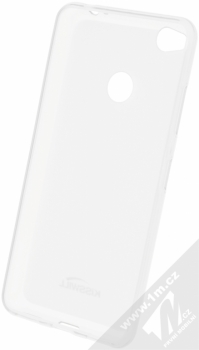 Kisswill TPU Open Face silikonové pouzdro pro Nubia N1 bílá průhledná (white) zepředu