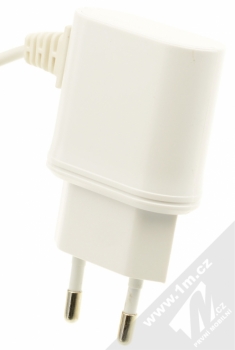 Kit Mains Charger 2,1A nabíječka do sítě s Lightning konektorem pro Apple iPhone, iPad, iPod (licence MFi) bílá (white) nabíječka zepředu