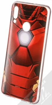 Marvel Iron Man 020 TPU ochranný silikonový kryt s motivem pro Huawei P Smart (2019) červená (red)