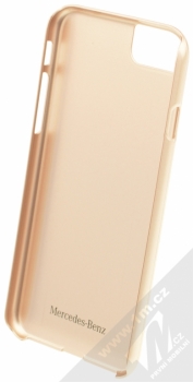 Mercedes Organic Aluminum Hard Case ochranný kryt pro Apple iPhone 7 (MEHCP7OLBRGO) zlatá (gold) zepředu