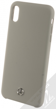 Mercedes Silicone ochranný kryt pro Apple iPhone XS Max (MEHCI65SILGR) šedá (grey)