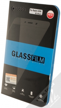 Mocolo Premium 5D Tempered Glass ochranné tvrzené sklo na kompletní displej pro Xiaomi Redmi 8, Redmi 8A černá (black) krabička