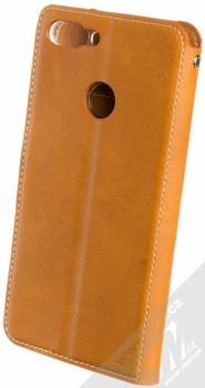Molan Cano Issue Diary flipové pouzdro pro Huawei P Smart hnědá (brown) zezadu