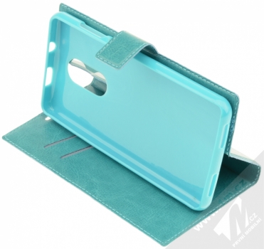 MyPhone BookCover flipové pouzdro pro MyPhone CITY modrá (blue) stojánek