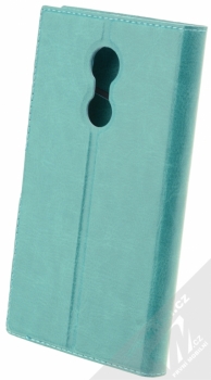 MyPhone BookCover flipové pouzdro pro MyPhone CITY modrá (blue) zezadu