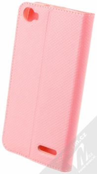 MyPhone BookCover flipové pouzdro pro MyPhone Fun 4 růžová (pink) zezadu
