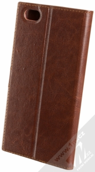 MyPhone BookCover flipové pouzdro pro MyPhone Prime 2 hnědá (brown) zezadu