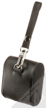 Nillkin Airpods Wireless Charging Case kožené pouzdro s podporou bezdrátového nabíjení pro sluchátka Apple AirPods černá (black) zezadu