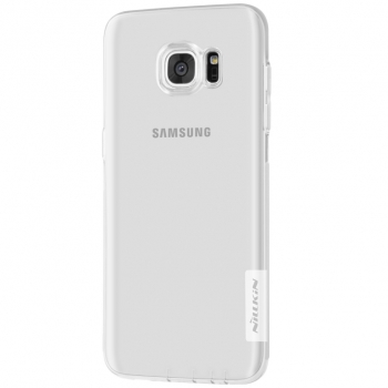 Nillkin Nature TPU tenký gelový kryt pro Samsung Galaxy S7 Edge čirá (transparent white) zboku zezadu
