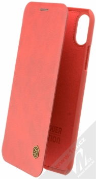 Nillkin Qin flipové pouzdro pro Apple iPhone X červená (red)